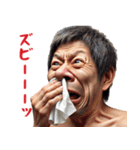 【春】花粉症戦士の日常（個別スタンプ：10）