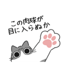 ねこぽっくるサバ白 2（個別スタンプ：4）