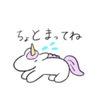普段のゆにこーん（個別スタンプ：3）