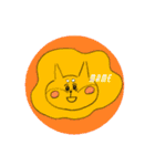 まめぴとパパとママ。（個別スタンプ：1）