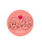 まめぴとパパとママ。（個別スタンプ：40）