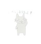 手書きのミーちゃん（個別スタンプ：8）