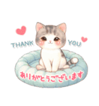 猫がいっぱい♡敬語＆挨拶（個別スタンプ：6）