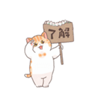 猫のトミー春スタンプ（個別スタンプ：5）