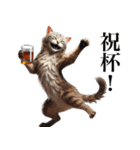 【猫】酒クズ専用（個別スタンプ：7）