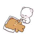 ミルモカ milk mocha bear（個別スタンプ：10）