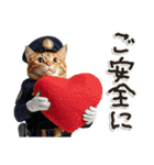 警察現場ねこ（個別スタンプ：6）