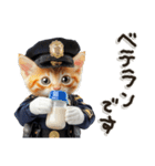 警察現場ねこ（個別スタンプ：31）