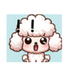 ふわふわトイプー♡（個別スタンプ：6）