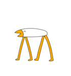 ガチョウなんです（個別スタンプ：4）