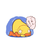「たぶんお風呂のアヒル」（個別スタンプ：4）