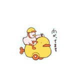 「たぶんお風呂のアヒル」（個別スタンプ：11）