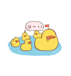 「たぶんお風呂のアヒル」（個別スタンプ：18）