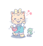 子猫のおーちゃんスタンプ（個別スタンプ：20）