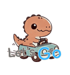 恐竜ベビーの生活 (漢字)（個別スタンプ：16）