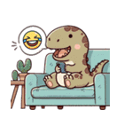 恐竜ベビーの生活 (にほんご)（個別スタンプ：27）