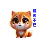 日常の感情を表現する慣用句 4（個別スタンプ：14）