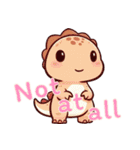 恐竜ベビーの生活 (えいご)（個別スタンプ：10）