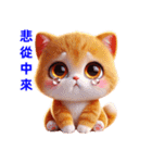 日常の感情を表現する慣用句 3（個別スタンプ：8）