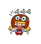 ヘルメットパイロットちゃん（個別スタンプ：11）