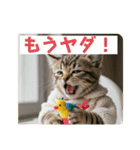 猫ねこネコ！（個別スタンプ：7）