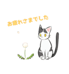 はなとねこ（個別スタンプ：9）