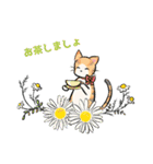 はなとねこ（個別スタンプ：22）