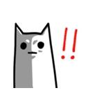 THE・真顔ねこ（個別スタンプ：10）