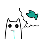 THE・真顔ねこ（個別スタンプ：25）