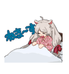 ねことねずみのメイドさん（個別スタンプ：3）