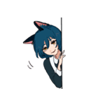 ねことねずみのメイドさん（個別スタンプ：12）