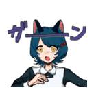 ねことねずみのメイドさん（個別スタンプ：18）