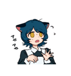 ねことねずみのメイドさん（個別スタンプ：28）