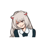ねことねずみのメイドさん（個別スタンプ：35）