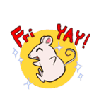 ねことねずみのメイドさん（個別スタンプ：37）