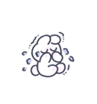 おねむりうさぎ（個別スタンプ：4）