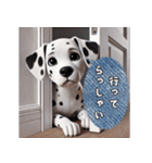 【家族連絡】ダルメシアン（個別スタンプ：10）