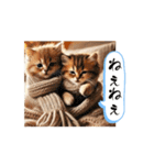 動く！可愛い猫の日常スタンプ（個別スタンプ：9）