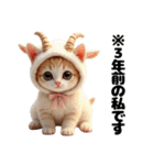 Cute Cats かわいい猫たち【ゆかいな猫】（個別スタンプ：3）