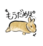 ネザーうさぎのいる暮らし（個別スタンプ：9）