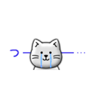 ［毎日つかえる］ぷっくりネコ♡省スペース（個別スタンプ：37）