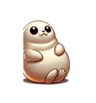 もちもちアザラシのもちざらし（個別スタンプ：22）