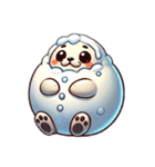 もちもちアザラシのもちざらし（個別スタンプ：25）