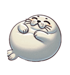 もちもちアザラシのもちざらし（個別スタンプ：32）