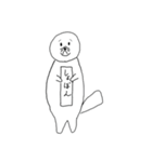 よこむきがちなどうぶつ4（個別スタンプ：6）
