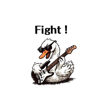 Rock Swan ！（個別スタンプ：9）