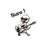 Rock Swan ！（個別スタンプ：11）