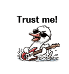 Rock Swan ！（個別スタンプ：21）