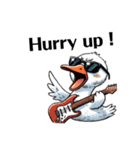 Rock Swan ！（個別スタンプ：23）