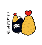 エビ天【にぎまろ】（個別スタンプ：4）
